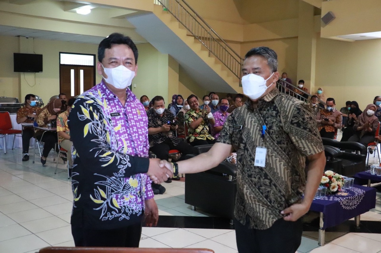 Rudi Hartono Resmi Jabat Kadisnaker Kabupaten Tangerang