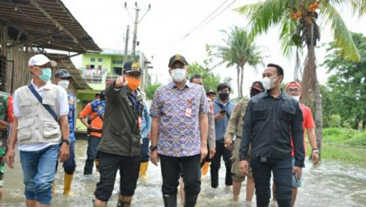Titik Banjir di daerah Pakuhaji dan Kosambi, Kabupaten Tangerang
