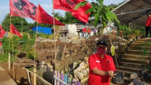 Hari Ulang Tahun Ibu Megawati, Kader Kota Tangerang Tanam Pohon