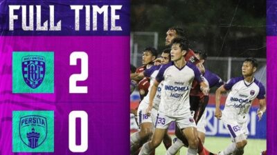 Persita Telan Kekalahan 2:0 Tanpa Balas