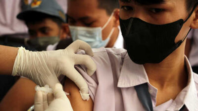 Cakupan Vaksinasi Nasional Indonesia Masuk 5 Besar Dunia