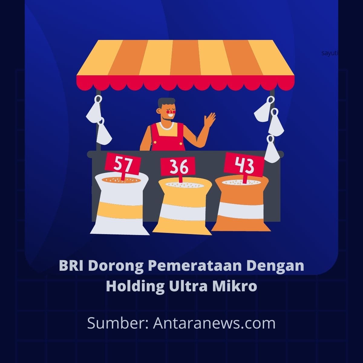 BRI Dorong Pemerataan Dengan Holding Ultra Mikro