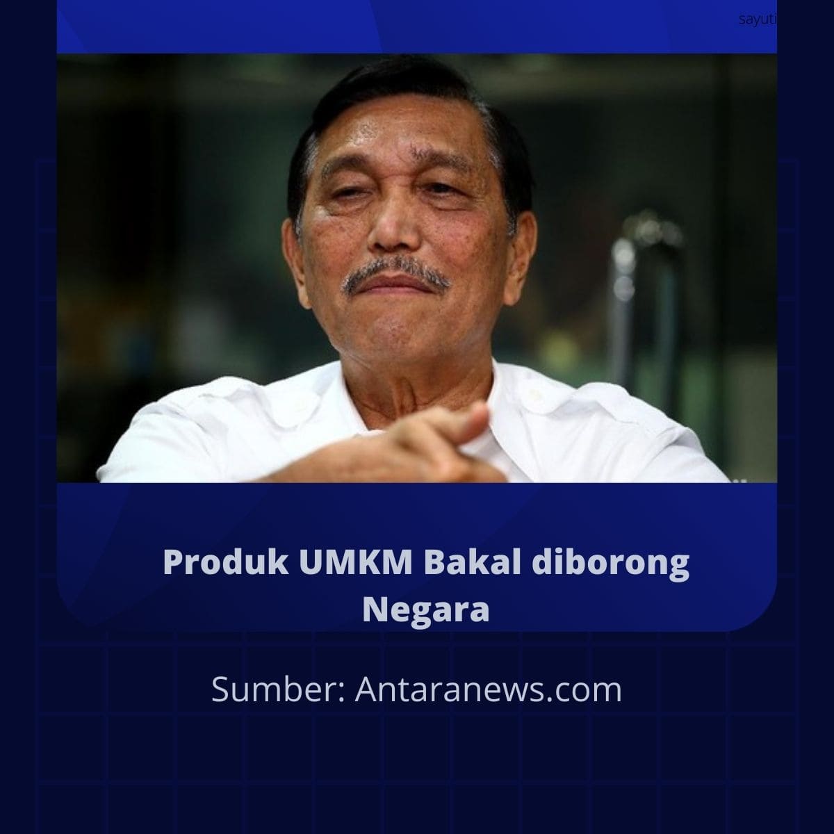 Produk UMKM Bakal diborong Negara