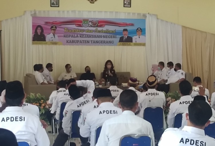 Sosialisasikan Pentingnya Dana Desa, Kejari Gelar Roadshow ke Desa-desa Kabupaten Tangerang