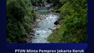 PTUN Minta Pemprov Jakarta Keruk Kali Mampang