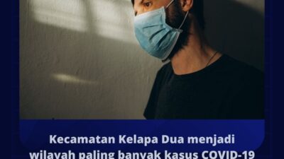 Kecamatan Kelapa Dua menjadi wilayah paling banyak kasus COVID-19