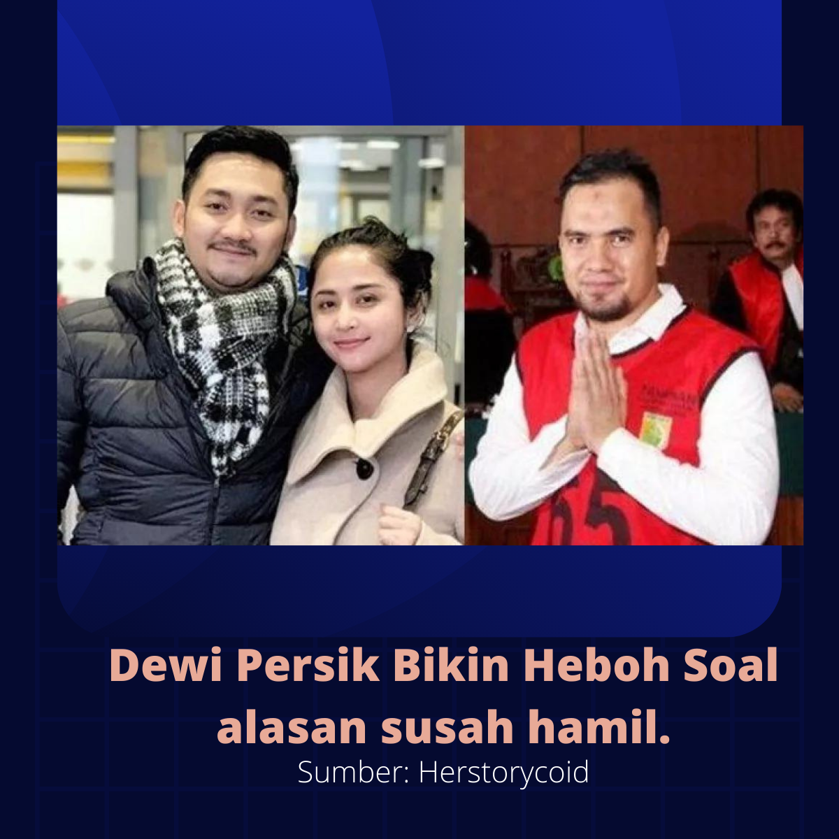 Dewi Persik Bikin Heboh Soal alasan susah hamil.