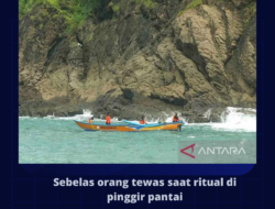 Sebelas Orang meninggal Saat Ritual di Pantai