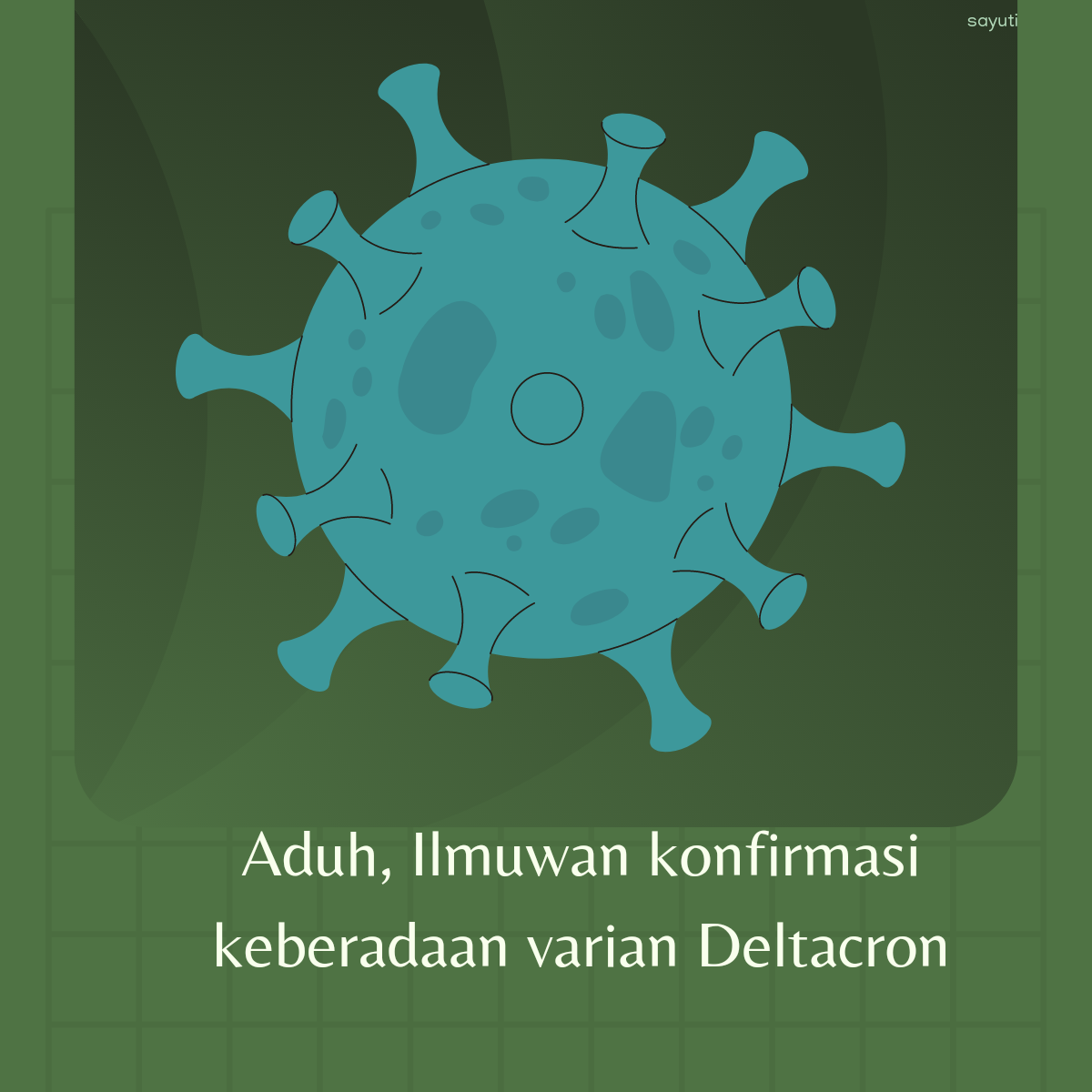 Aduh, Ilmuwan konfirmasi keberadaan varian Deltacron