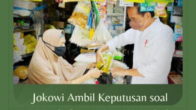 Jokowi Ambil Keputusan soal Minyak Goreng Usai Kemah di IKN