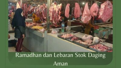 Ramadhan dan Lebaran Stok Daging Aman