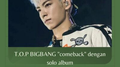 T.O.P BIGBANG "comeback" dengan solo album