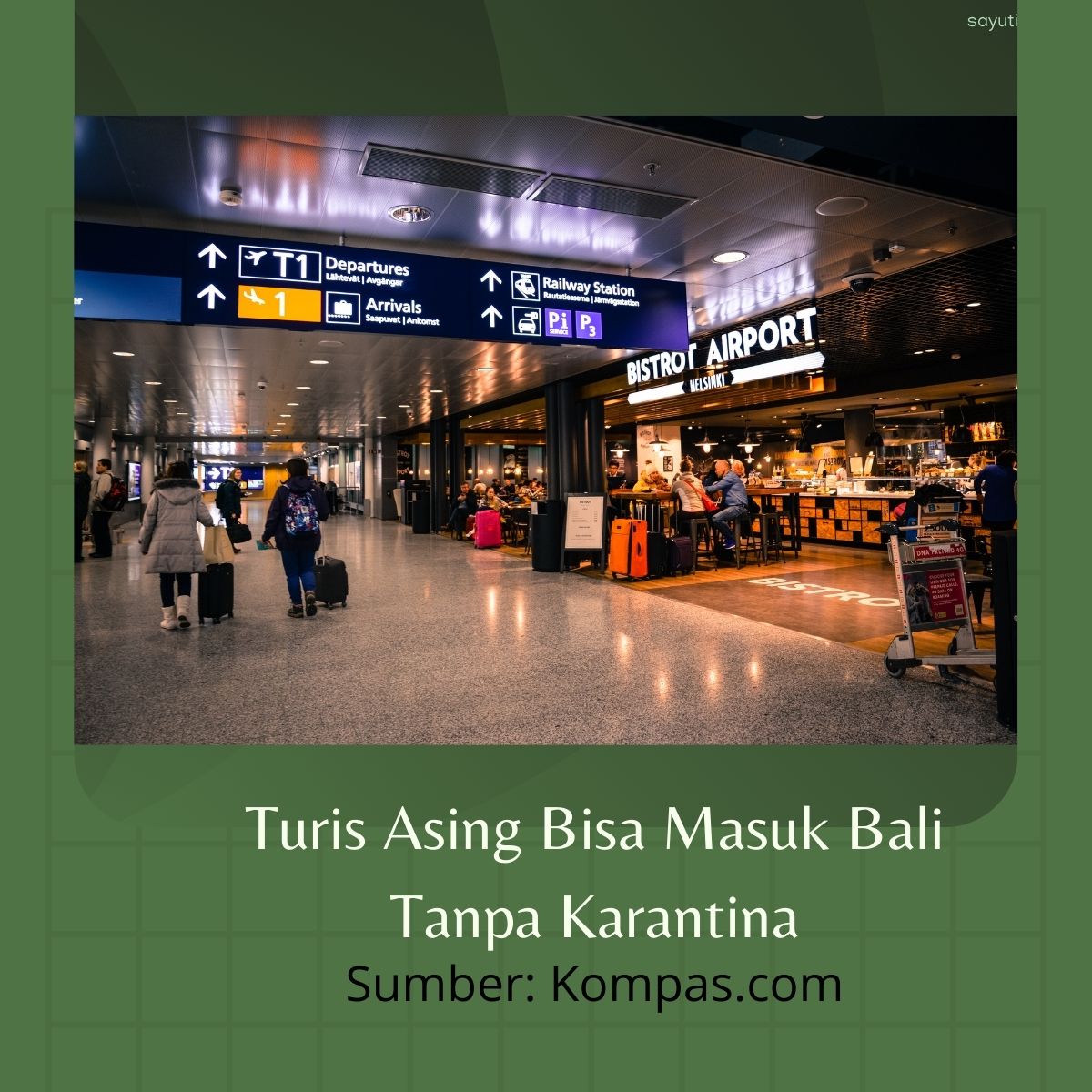 Turis Asing Bisa Masuk Bali Tanpa Karantina