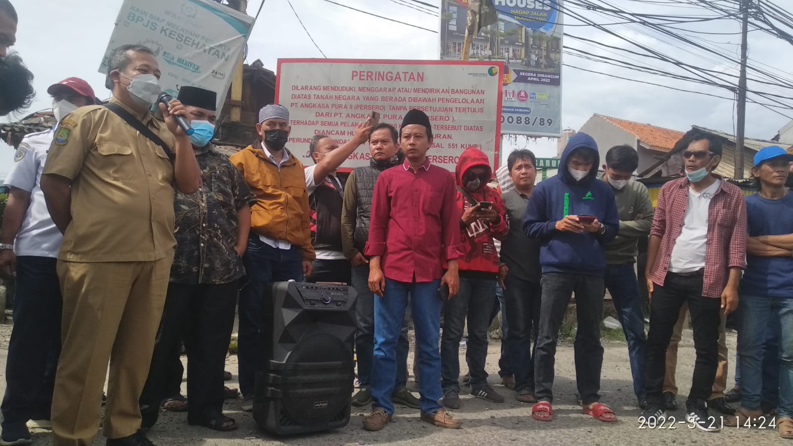 Demonstrasi Lanjutan Pemuda Batu Ceper soal Jalan Rusak