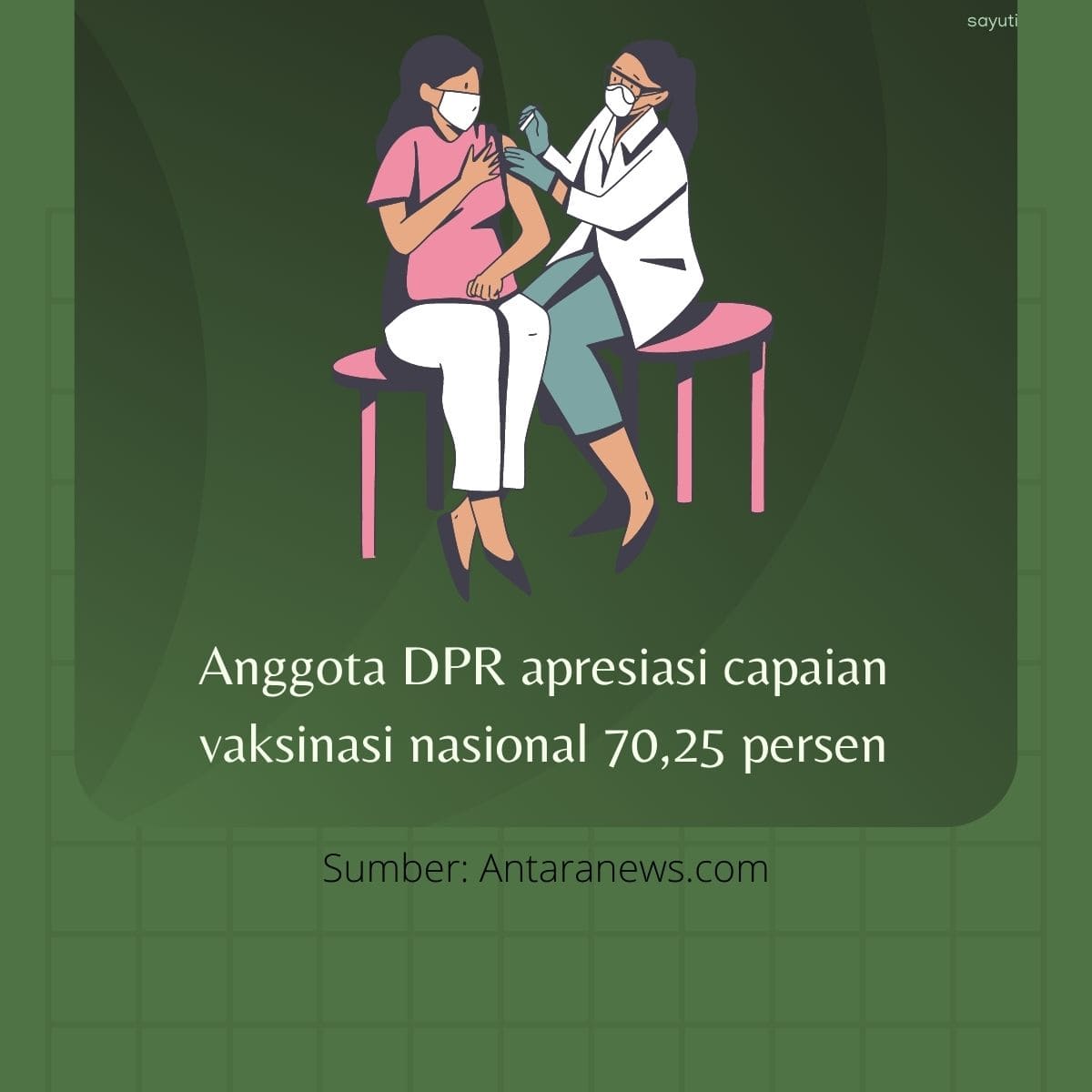 Anggota DPR apresiasi capaian vaksinasi nasional 70,25 persen