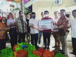 Yayasan Padepokan Kebangsaan (PK) Karang Tumaritis salurkan Ribuan Paket Sembako Bantuan PGN