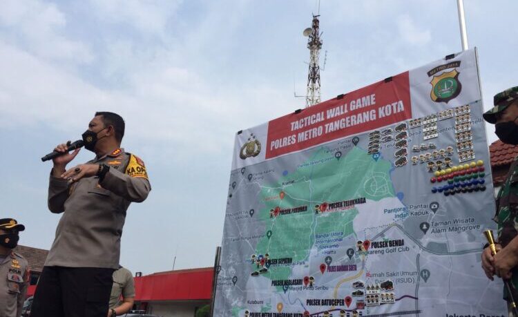 Polres Lakukan Penyekatan