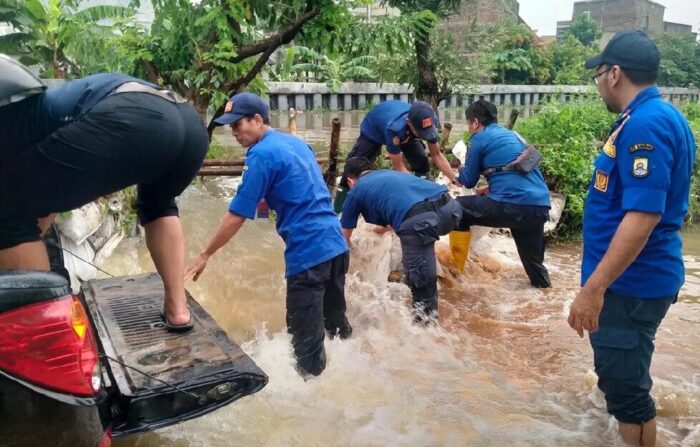 banjir di kota tangerang