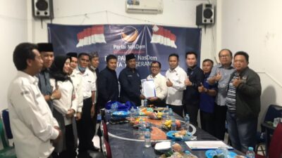 Bawaslu Kunjungi DPD Partai Nasdem Kota Tangerang