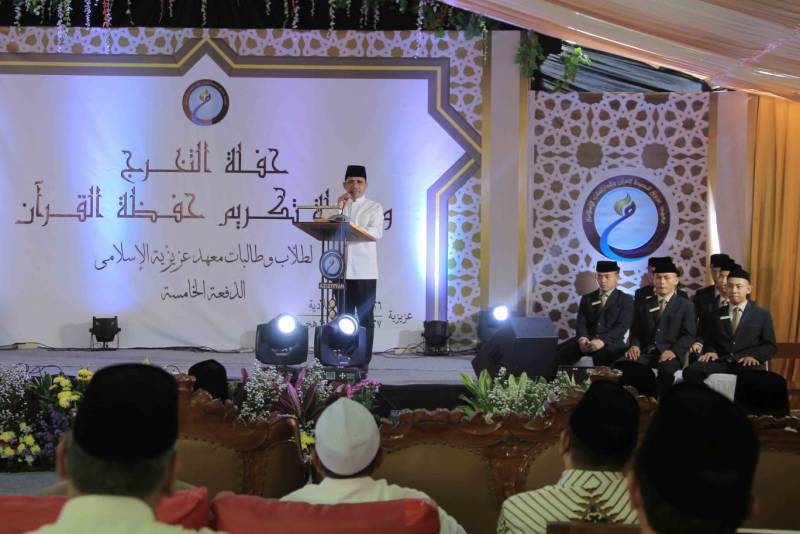Sachrudin Hadir di Acara Wisuda Santri PPTQ Aziziyyah