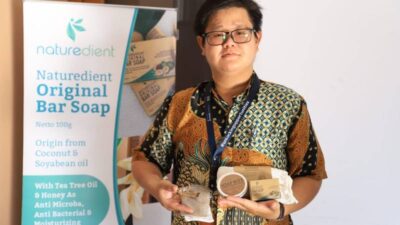UMKM Kota Tangerang Ciptakan Produk Sabun Berbahan Alami