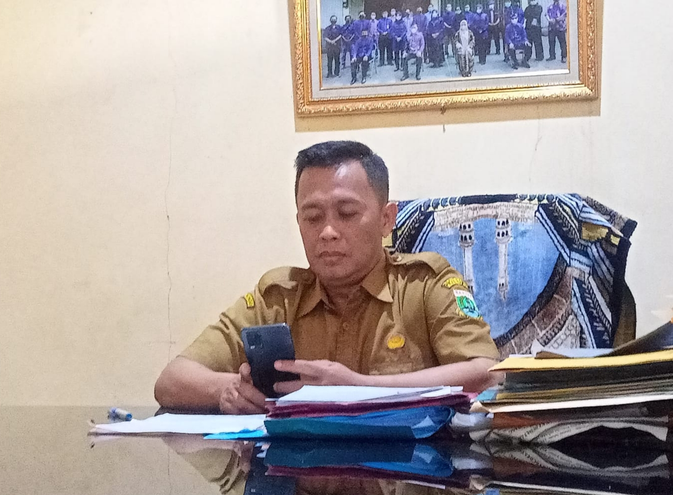 Kepala Kantor Cabang Dinas Pendidikan Provinsi Banten Kabupaten Tangerang Mohamad Bayuni