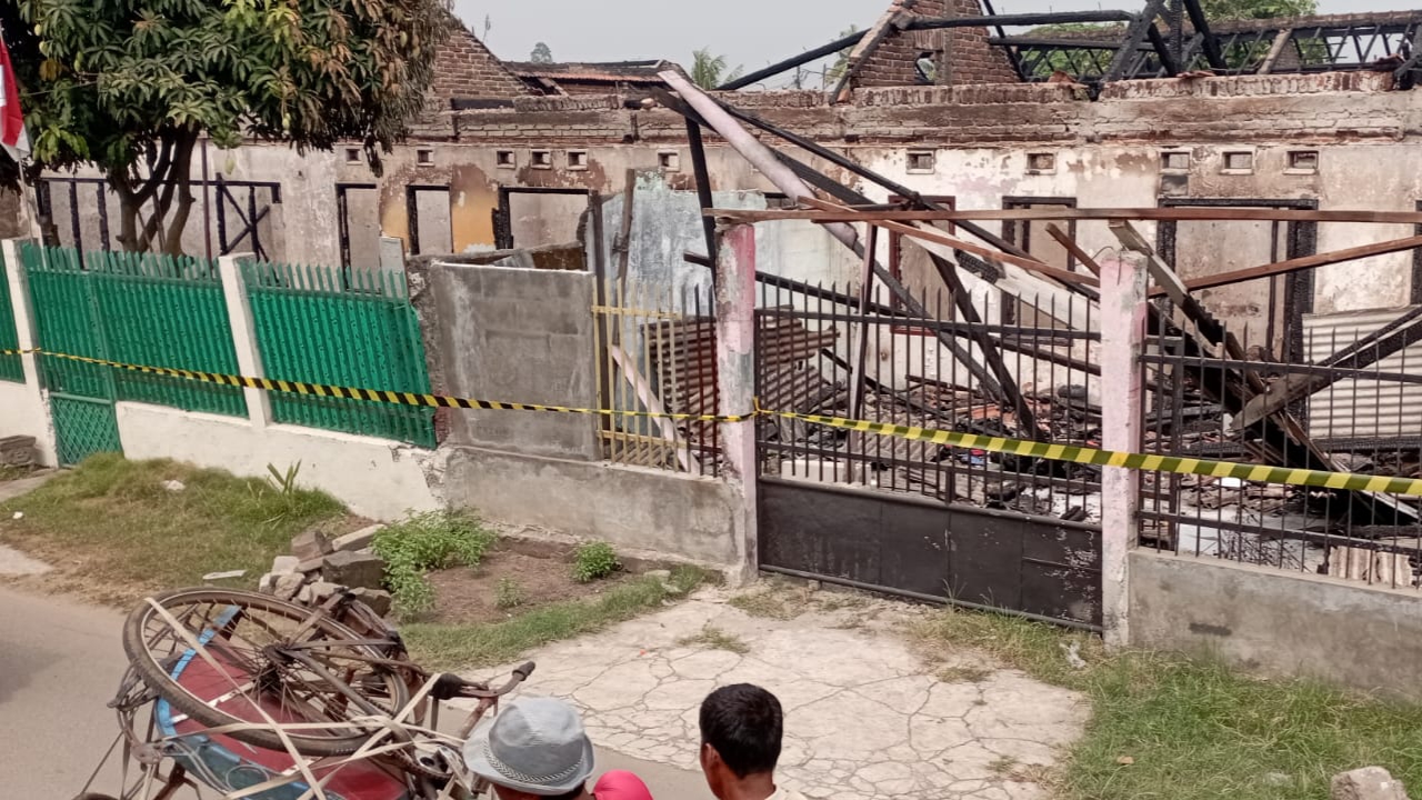 15 rumah di Komplek Sitanala, Kota Tangerang, Banten yang ludes terbakar