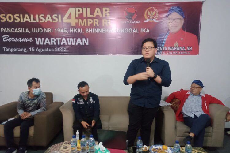 Sosialisasi 4 Pilar MPR RI Peran Strategis Wartawan Dalam Membumikan Pancasila