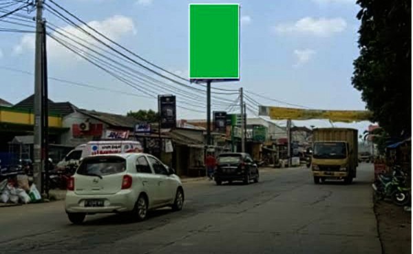 Jalan Raya Pasar Kemis salah satu jalur yang akan dilalui tamu undangan PEMSEA