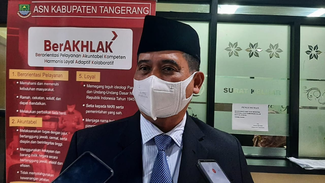 Kepala Badan Pendapatan Daerah Kabupaten Tangerang Slamet Budi Mulyanto