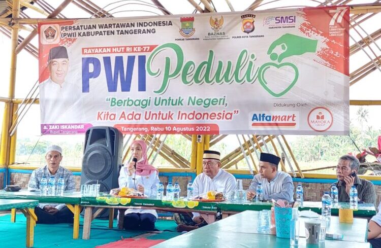 PWI Kabupaten Tangerang Peduli Berbagi Untuk Negeri