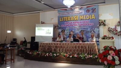 PWI Kabupaten Tangerang Gelar Literasi Media untuk Kepala Desa