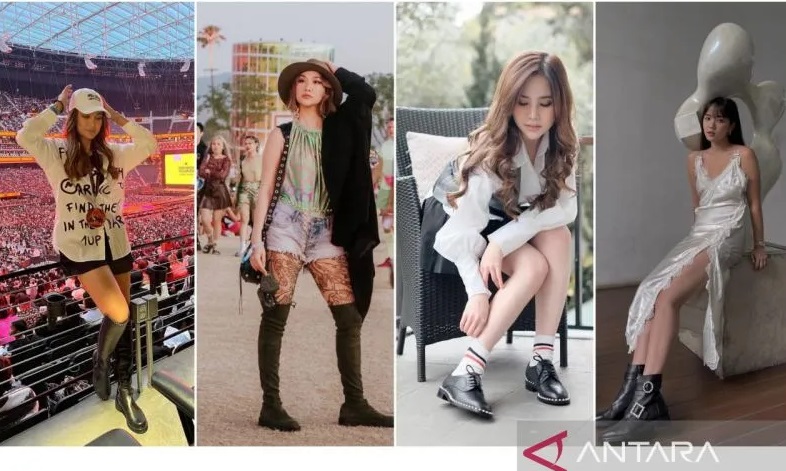Mengenal gaya berbusana rebel dari selebritis.