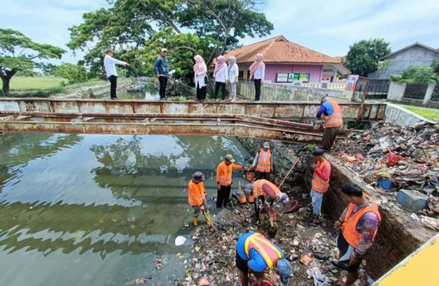 DBMSDA Kabupaten Tangerang normalisasi Sungai Ciketapang