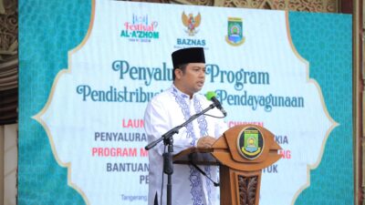 Arief Luncurkan Inovasi Baru Baznas Kota Tangerang