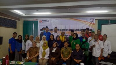 Bawaslu Kota Tangerang gelar Kegiatan dengan tema Fasilitasi dan Pembinaan Penyelesaian Sengketa Peserta Pemilihan Umum Tahun 2024 di Hotel Permata Jalan Syekh Yusuf Kota Tangerang Banten