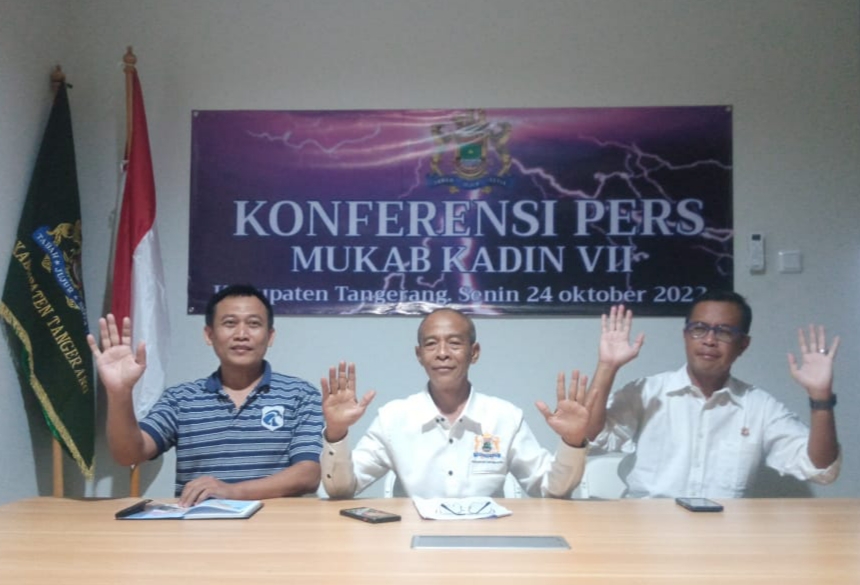 Ketua Organizing Committee Mukab Kadin Kabupaten Tangerang Burhanudin