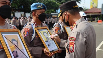 Empat anggota Polres Metro Tangerang Kota diberhentikan dengan tidak hormat