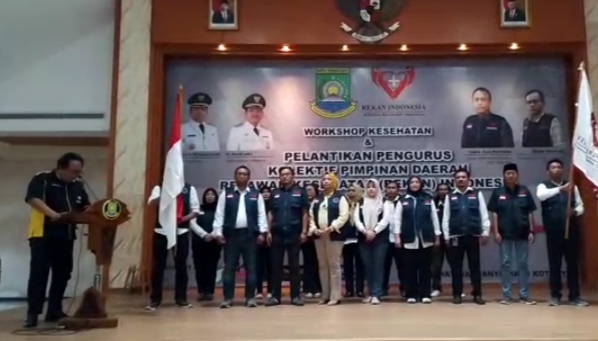 ketua dan pengurus baru Kolektif Pimpinan Daerah Kota Tangerang periode 2022 2027 di Aula Al-Amanah Gedung Pusat Pemerintahan Kota Tangerang