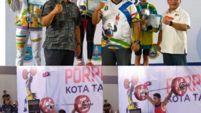 Cabang angkat besi kota Tangerang raih juara umum di Porprov Banten ke VI 2022