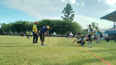 Cabor Gate Ball Kota Tangerang Pimpin Sementara Raihan Medali Emas