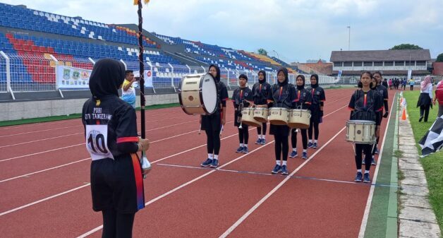 Hari Pertama Porprov Banten Kota Tangerang Rebut 3 Emas dan 3 Perak dari Drum Band