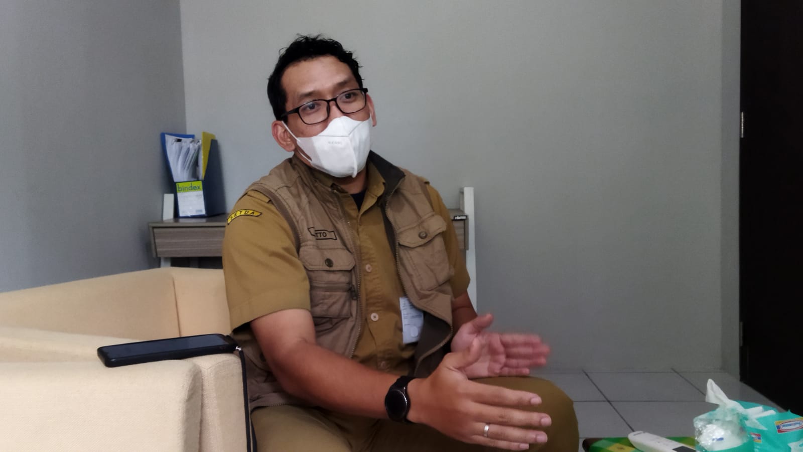 Sekretaris P2TP2A Kota Tangerang Titto Chairil Yustiadi