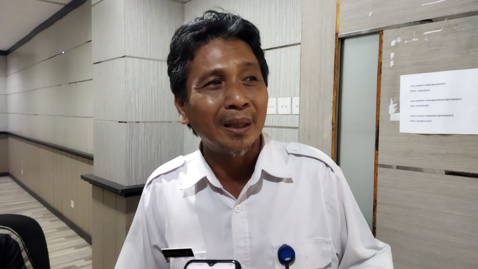 Kepala Bidang Kebudayaan Disbudpar Kota Tangerang Sumangku Getar