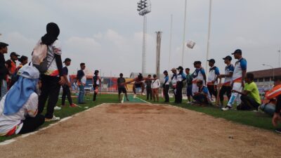 Keren, Atlet Atletik Kota Tangerang di Peparprov Banten ke IV Raih 11 Medali Emas