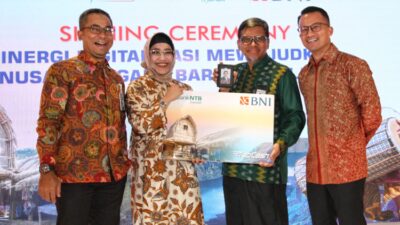 BNI dan Bank NTB Syariah Jalin Sinergi