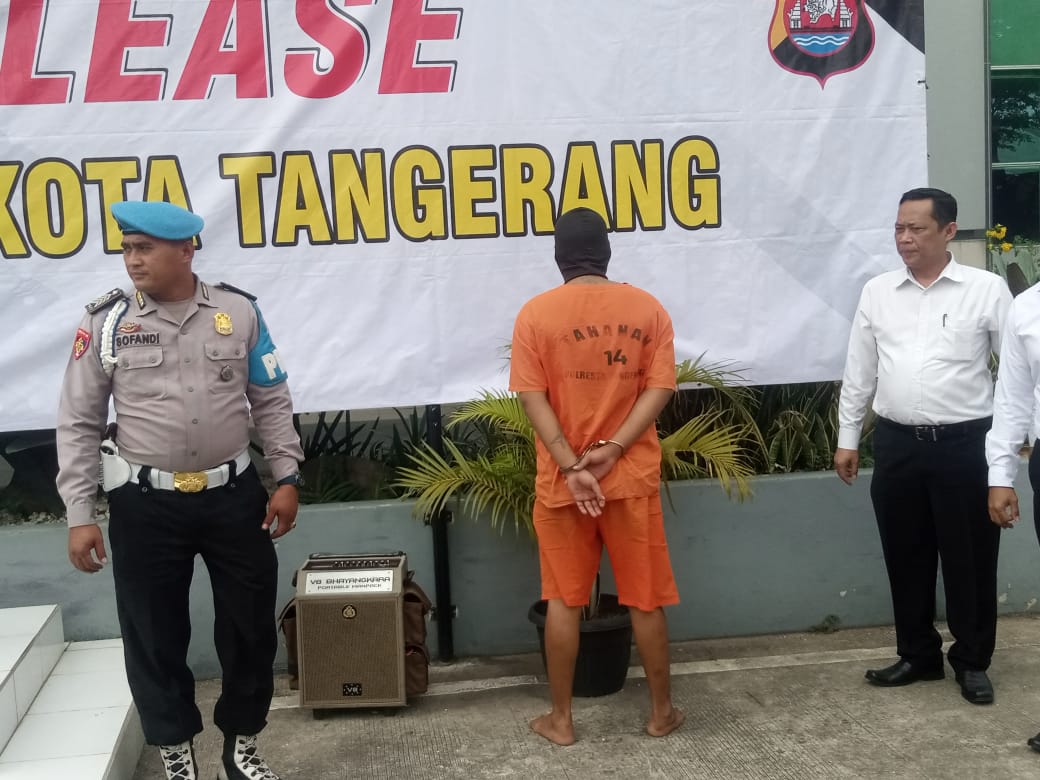 Pelaku pemerasan ditangkap Polresta Tangerang