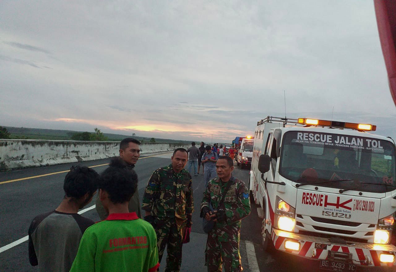 Jelang Nataru, Hutama Karya Tingkatkan Keamanan di Jalan Tol