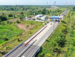 Manajemen Hutama Karya Tinjau Langsung Persiapan Jalur Mudik Nataru Di Jalan Tol Trans Sumatera 