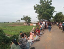 Area Persawahan Sekitar Bandara Soekarno Hatta Jadi Tempat Nongkrong Warga